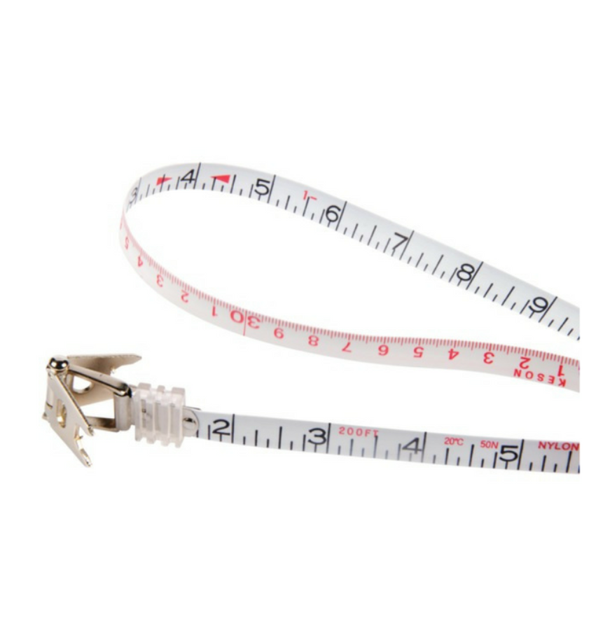 Keson NRS18M200 - Steel Measuring Tape 200'
