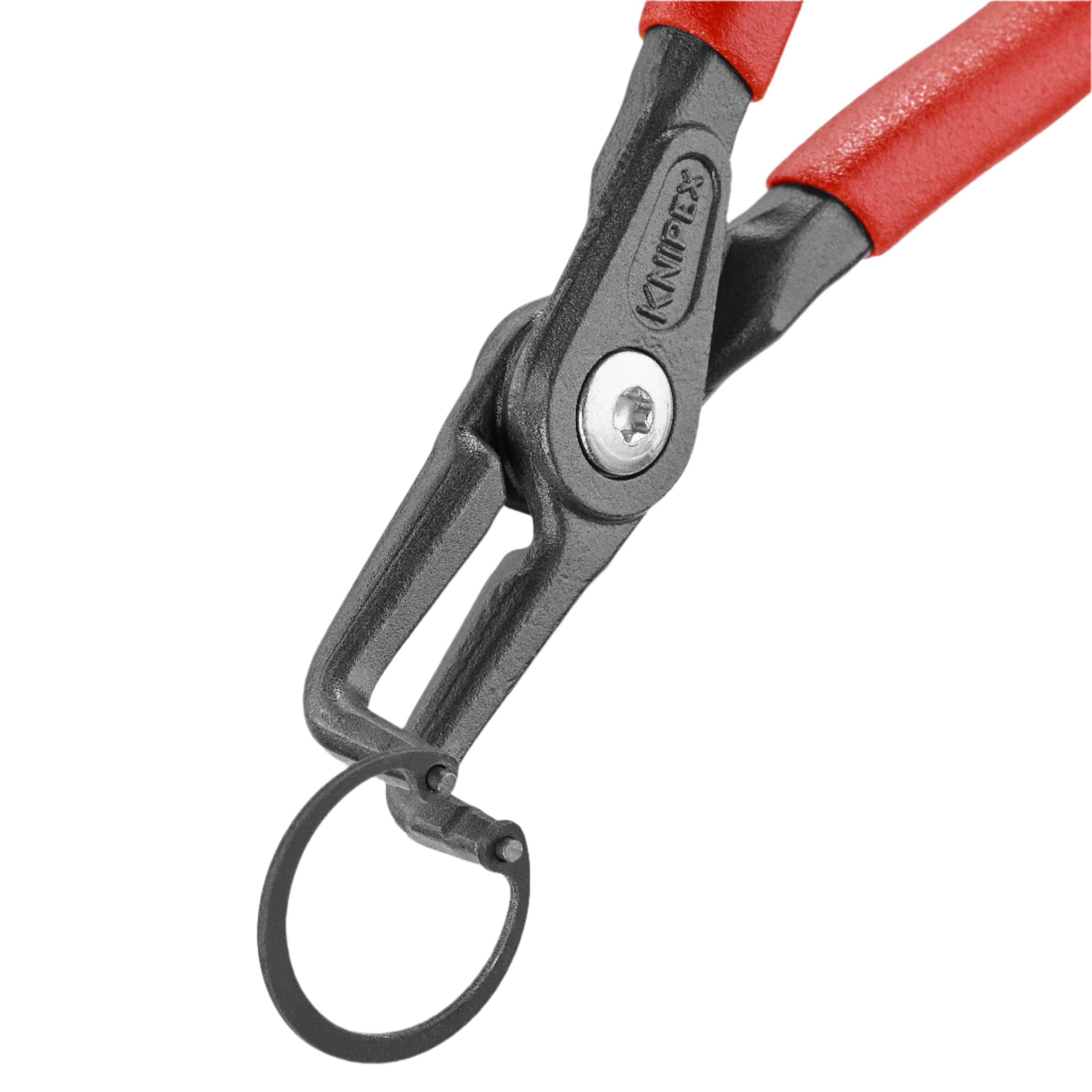KNIPEX 4821J21 - 6 1/2" Internal 90° Angled Precision Snap Ring Pliers
