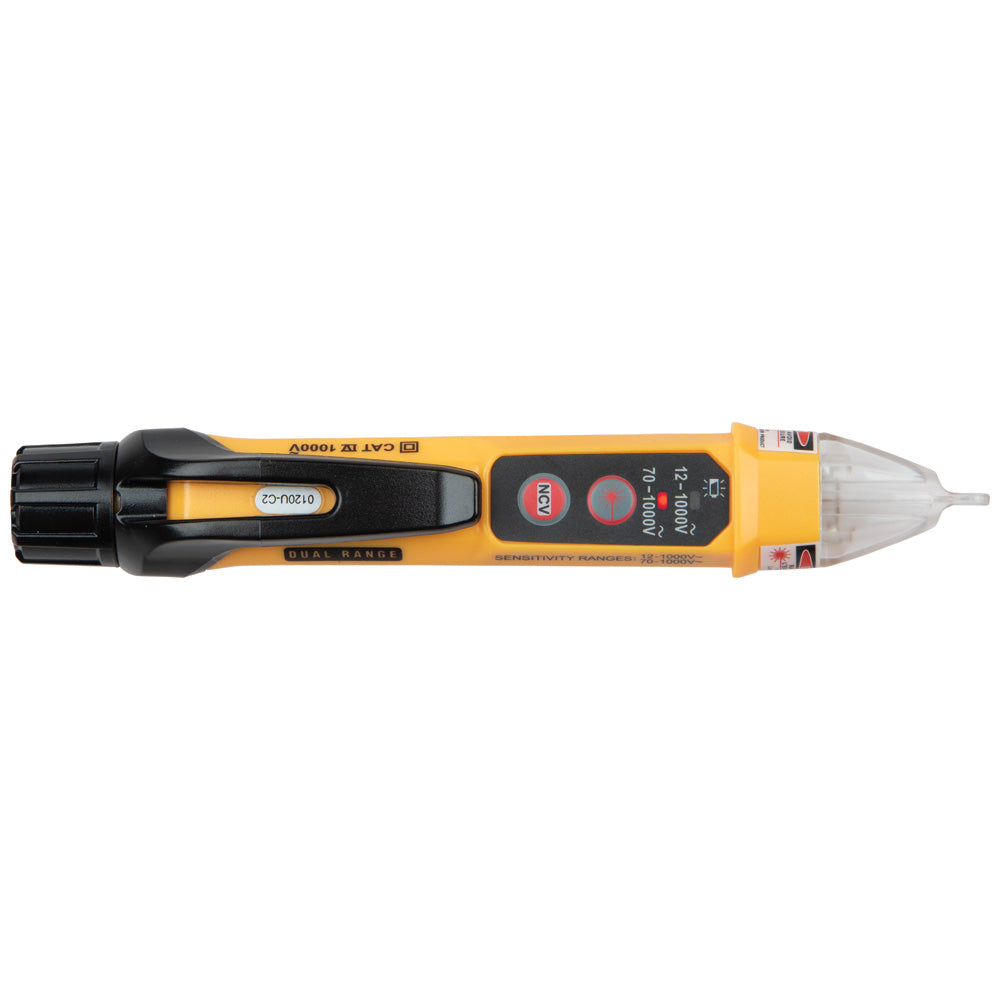 KLEIN KLE-NCVT-5A - Non-Contact Voltage Tester Pen, Dual Range, with Laser Pointer