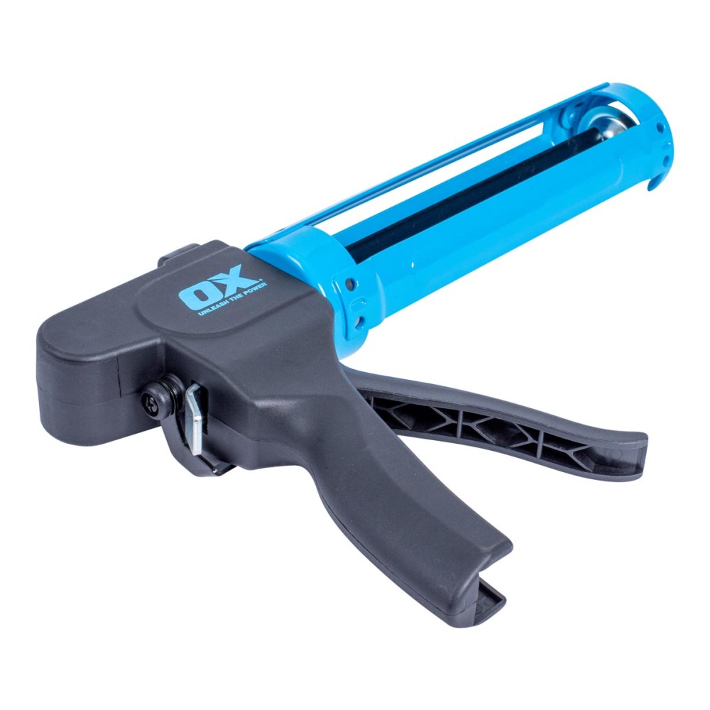 OX-P044910 - Pro 10oz Rodless Caulk Gun | 7:1 Thrust Ratio