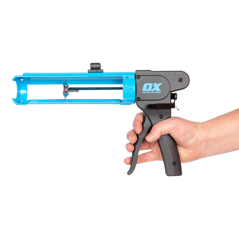 OX-P044910 - Pro 10oz Rodless Caulk Gun | 7:1 Thrust Ratio