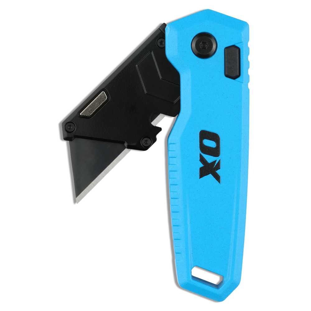 OX-P226001 - Pro Folding Utility Knife – Compact Box Cutter