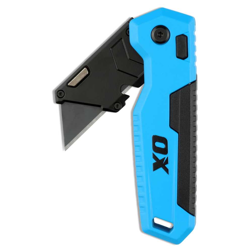 OX-P226101 - PRO Folding Utility Knife with Blade Storage