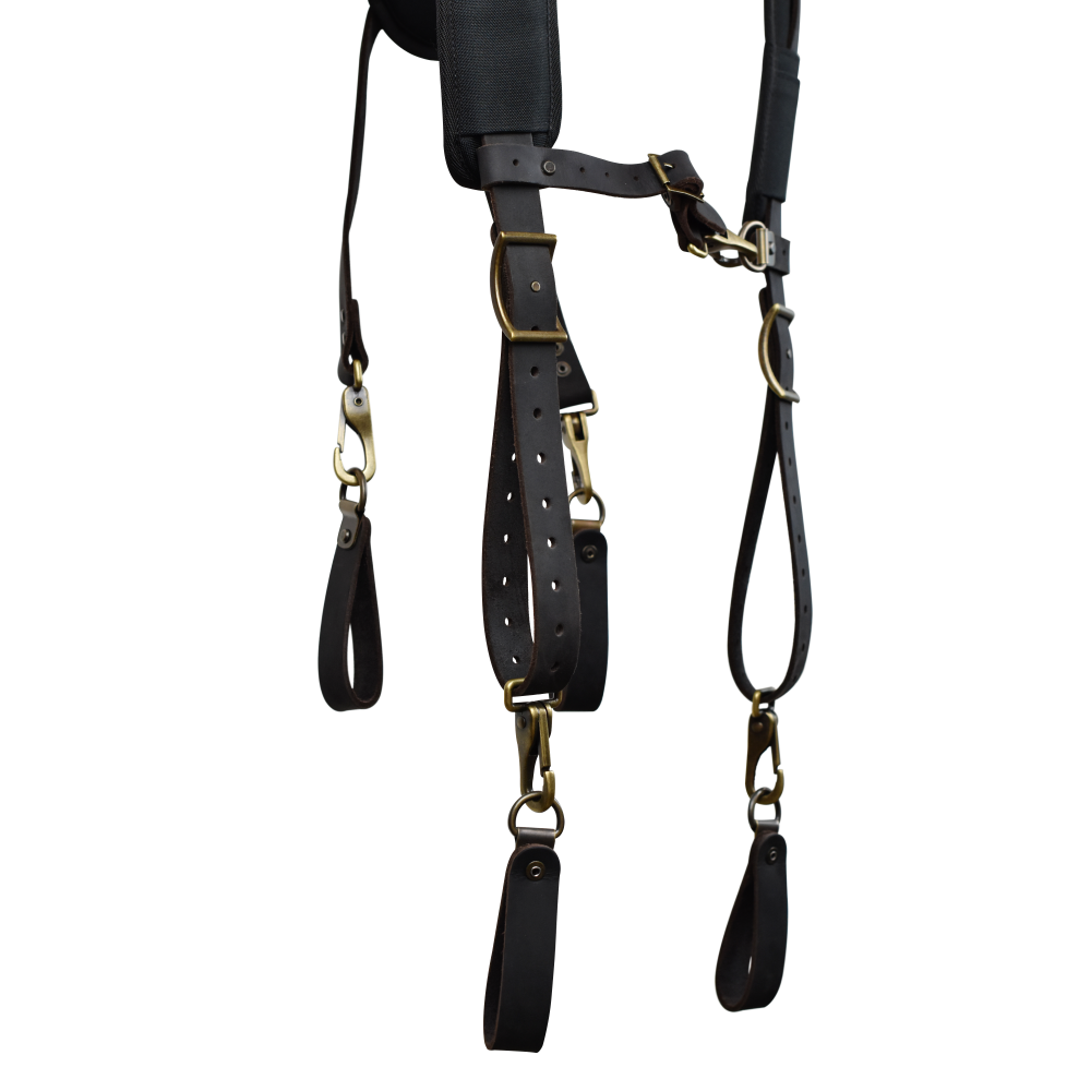 OX-P263501 - Pro Leather Suspenders | Oil-Tanned Leather