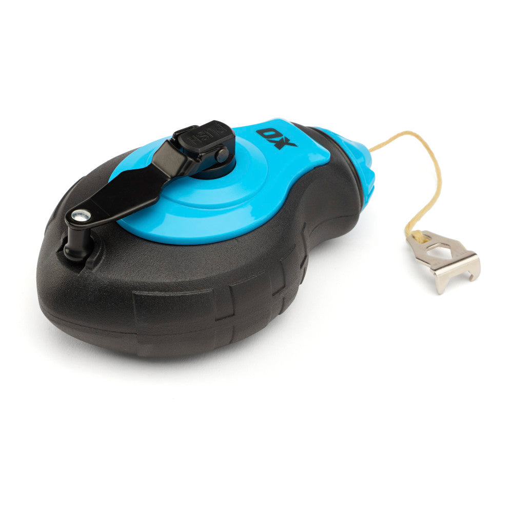 OX-P505830 - Pro Aluminum Body Chalk Reel – 6x Gear with Kevlar Reinforced Line