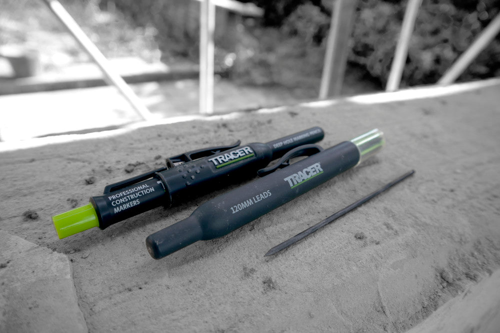 Tracer AMK1 - Deep Hole Construction Pencil w/ Replacement Lead set